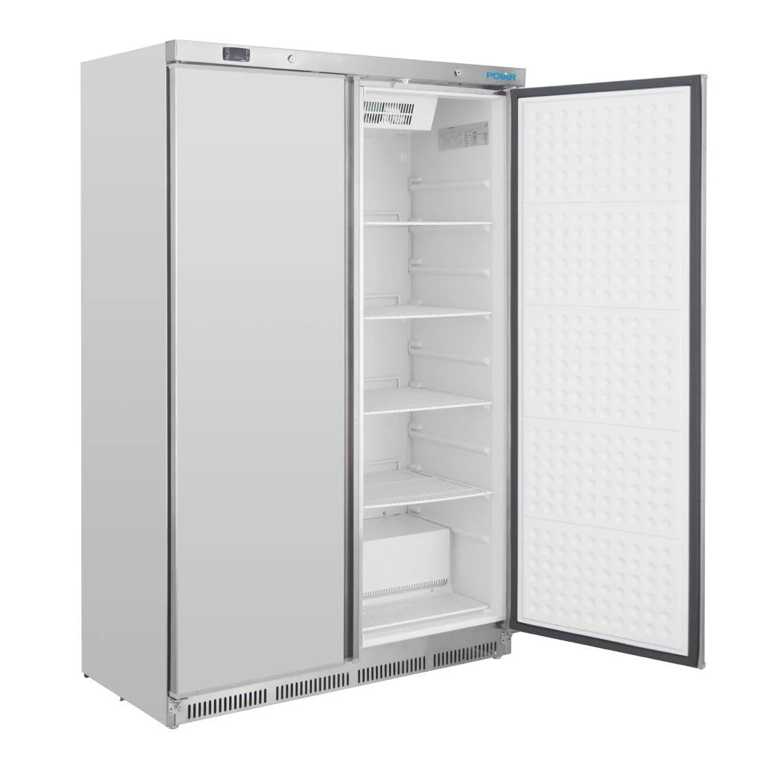 Polar C-Series Double Door Fridge Stainless Steel - Image 4