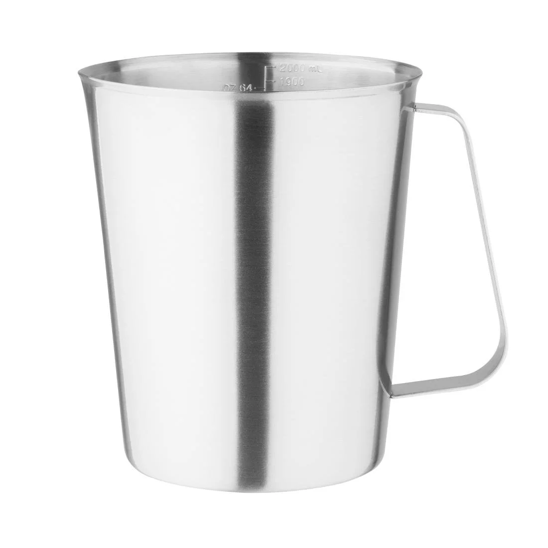 Vogue Stainless Steel Measuring Jug 2ltr - Image 1