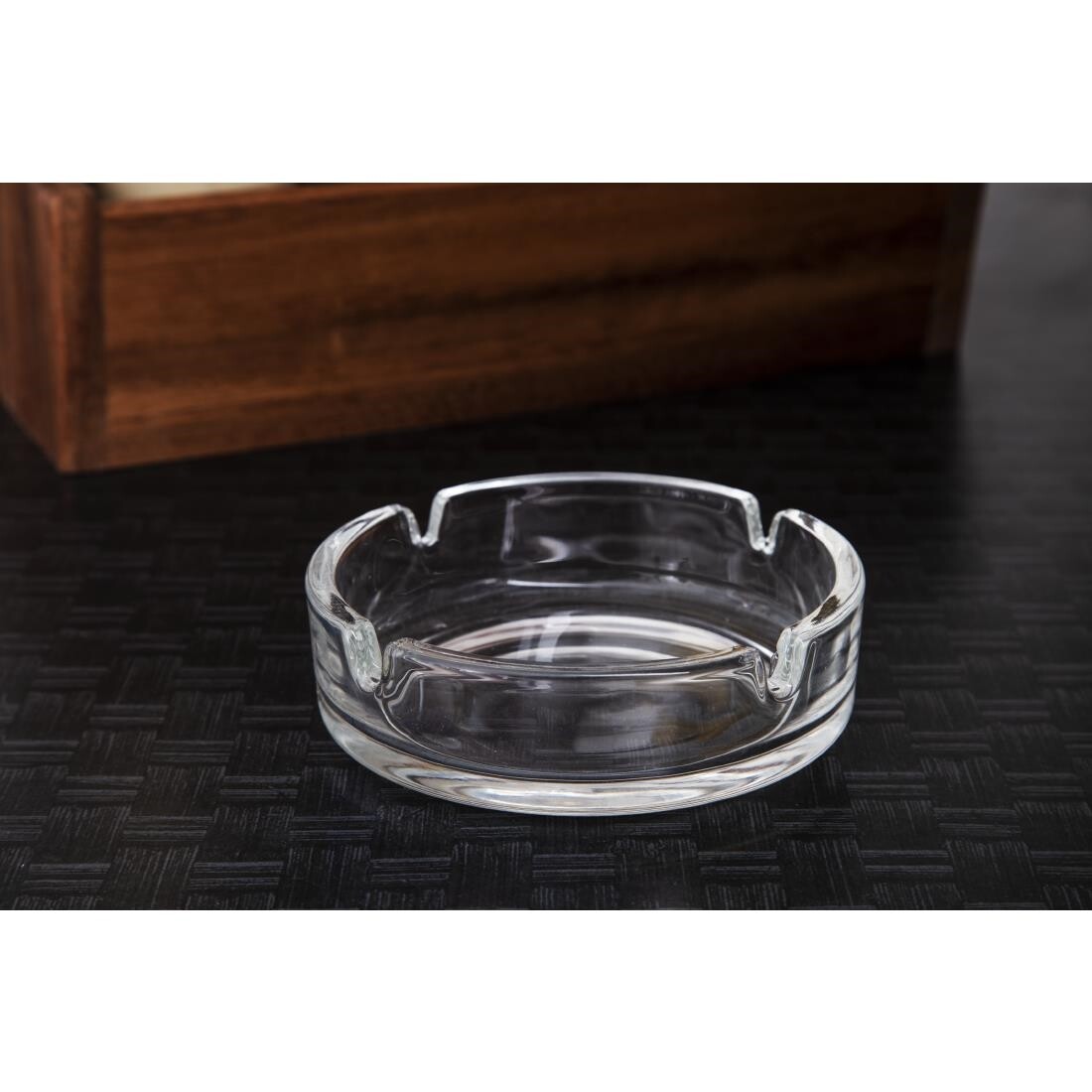 Glass Stackable Small Ashtray