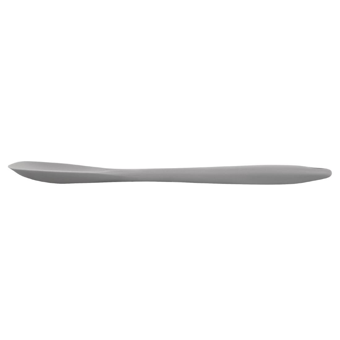 Vogue Silicone High Heat Spoonula Grey