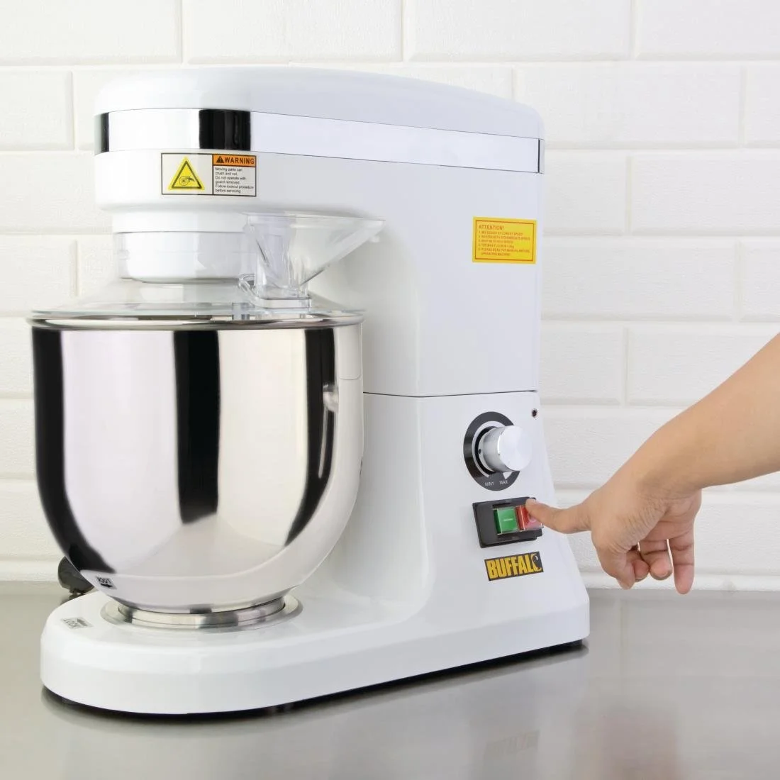 Buffalo 7Ltr White Planetary Mixer - Image 6