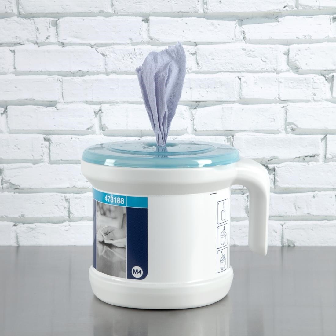 Tork Reflex Portable Dispenser and Blue Roll Starter Pack