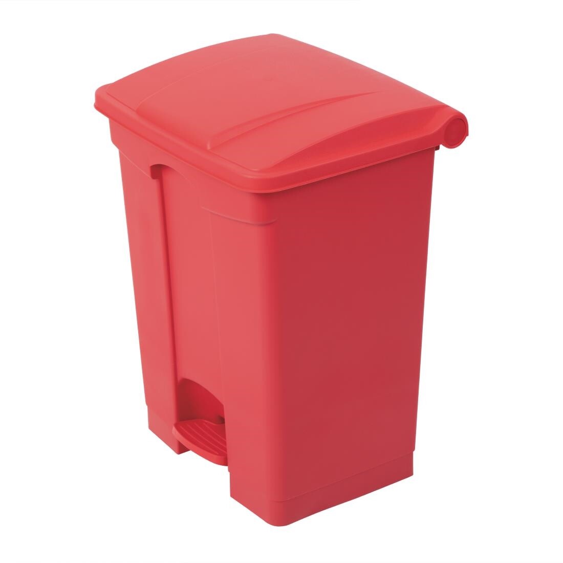 Jantex Kitchen Pedal Bin Red 65Ltr