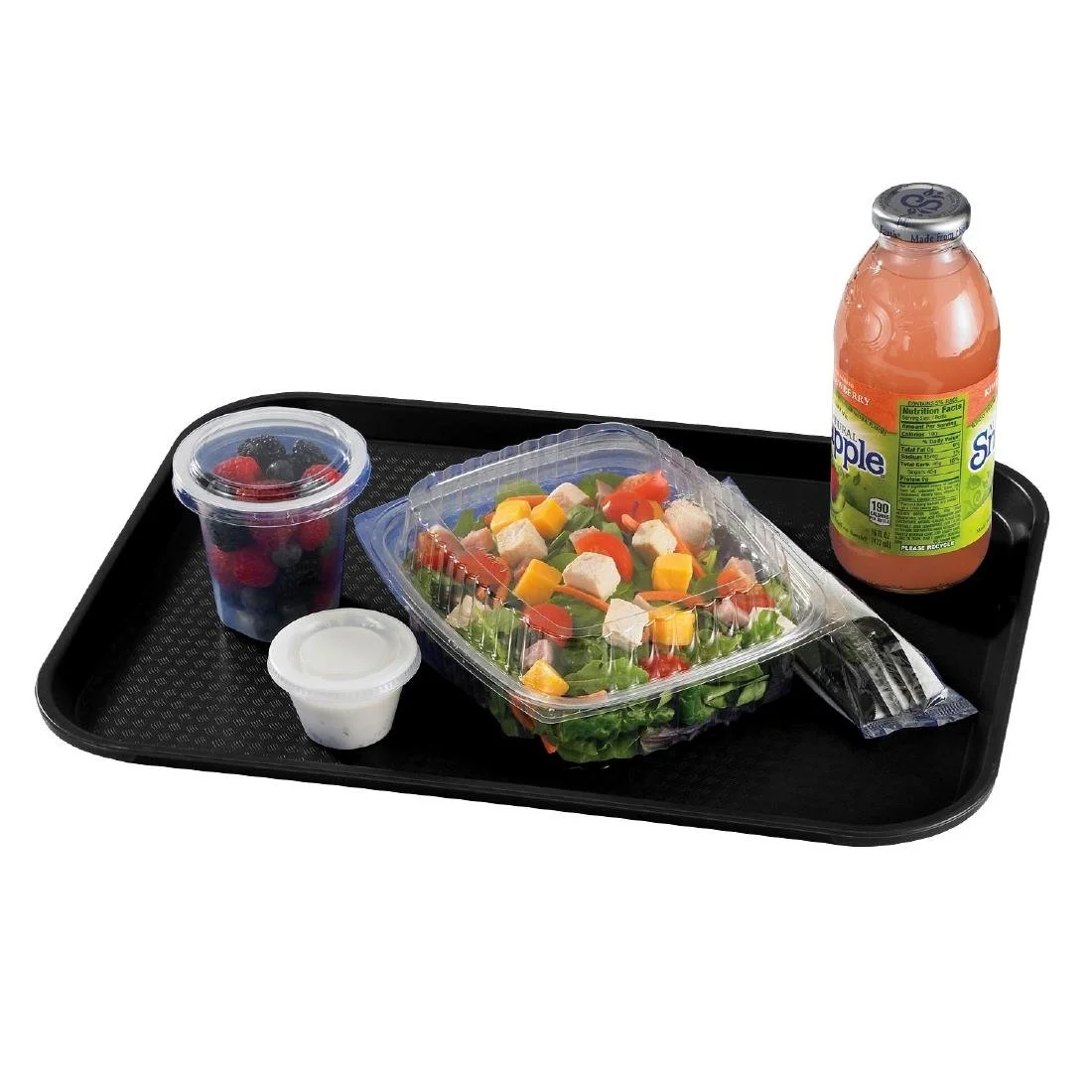 Cambro Polypropylene Fast Food Tray Black 410mm - Image 9