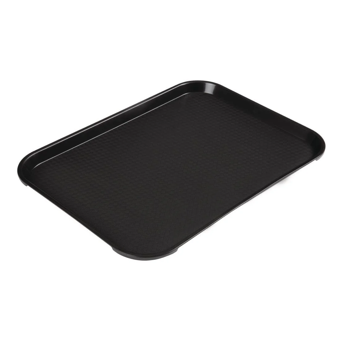 Cambro Polypropylene Fast Food Tray Black 410mm - Image 1