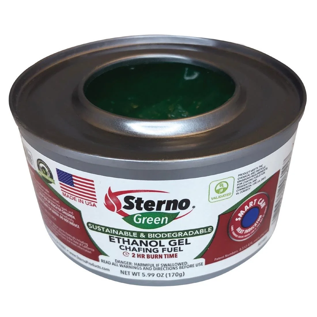Sterno Green Ethanol Gel Chafing Fuel 2 Hour (24 Pack) - Image 2