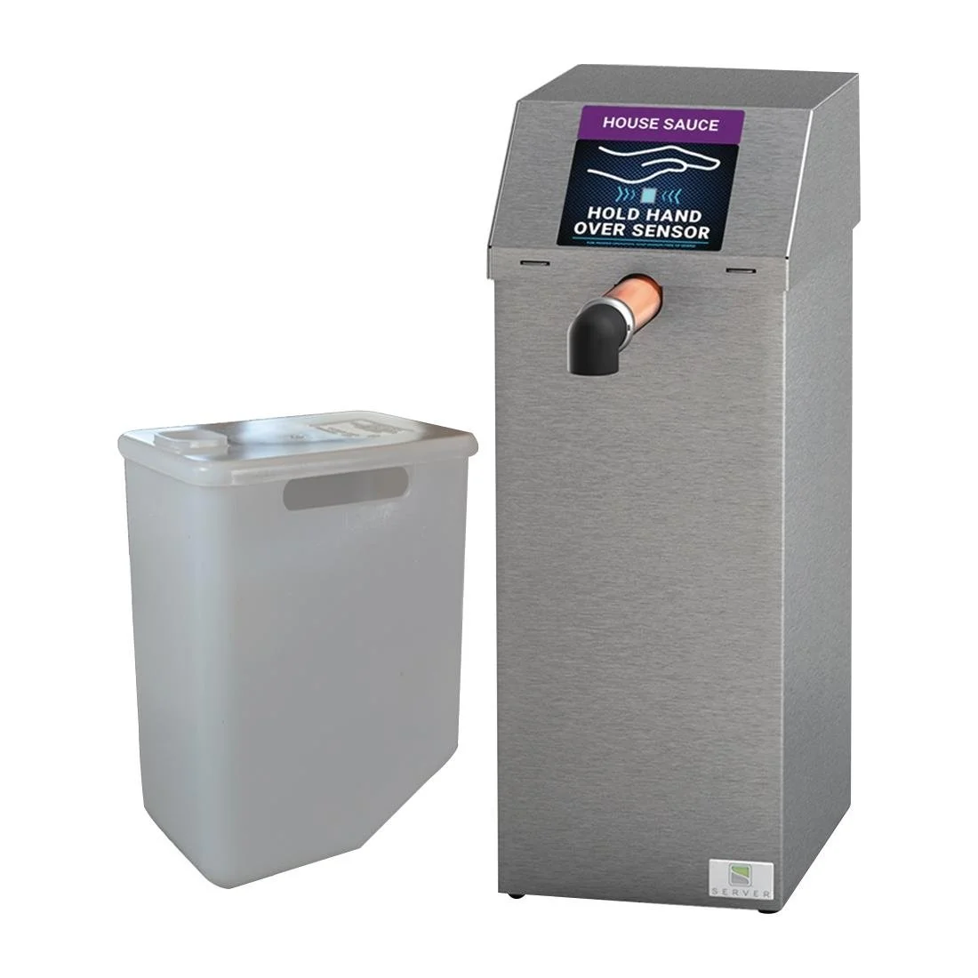 Server Single Countertop Direct Pour Touchless Express Sauce Dispenser - Image 2
