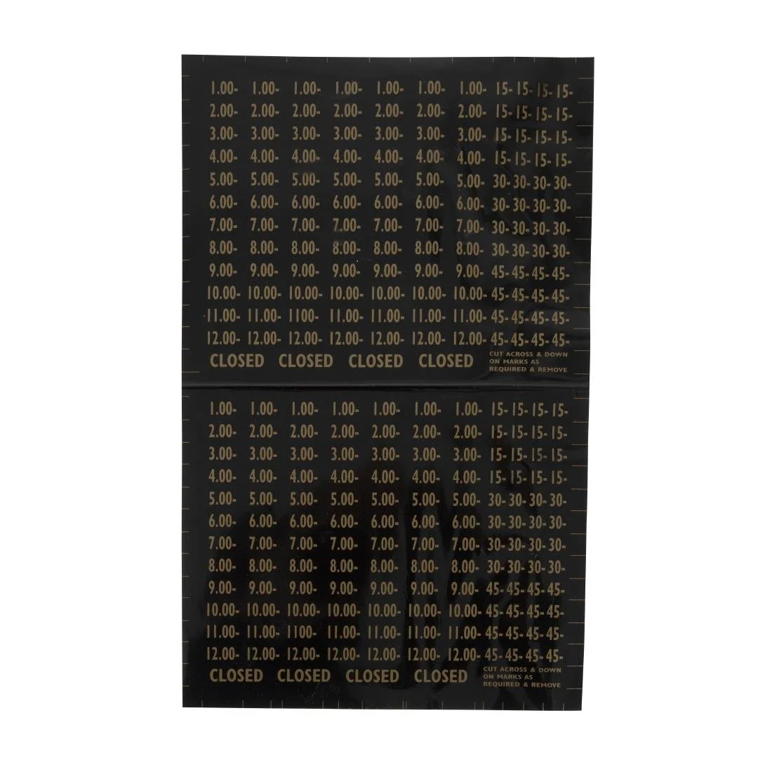 Beaumont Opening Time Sign - Image 9