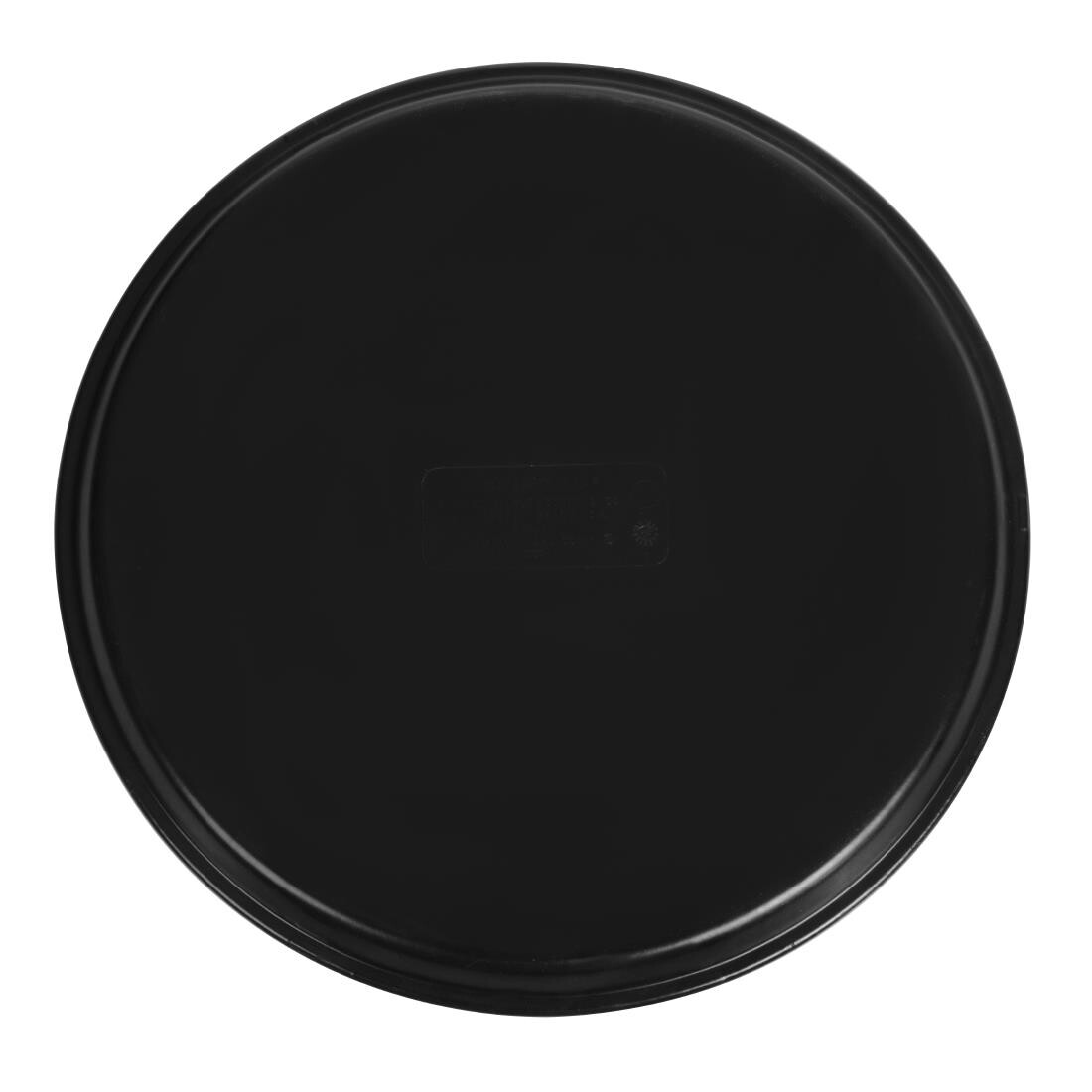 Cambro Fibreglass Round Non-Skid Tray Black 14in