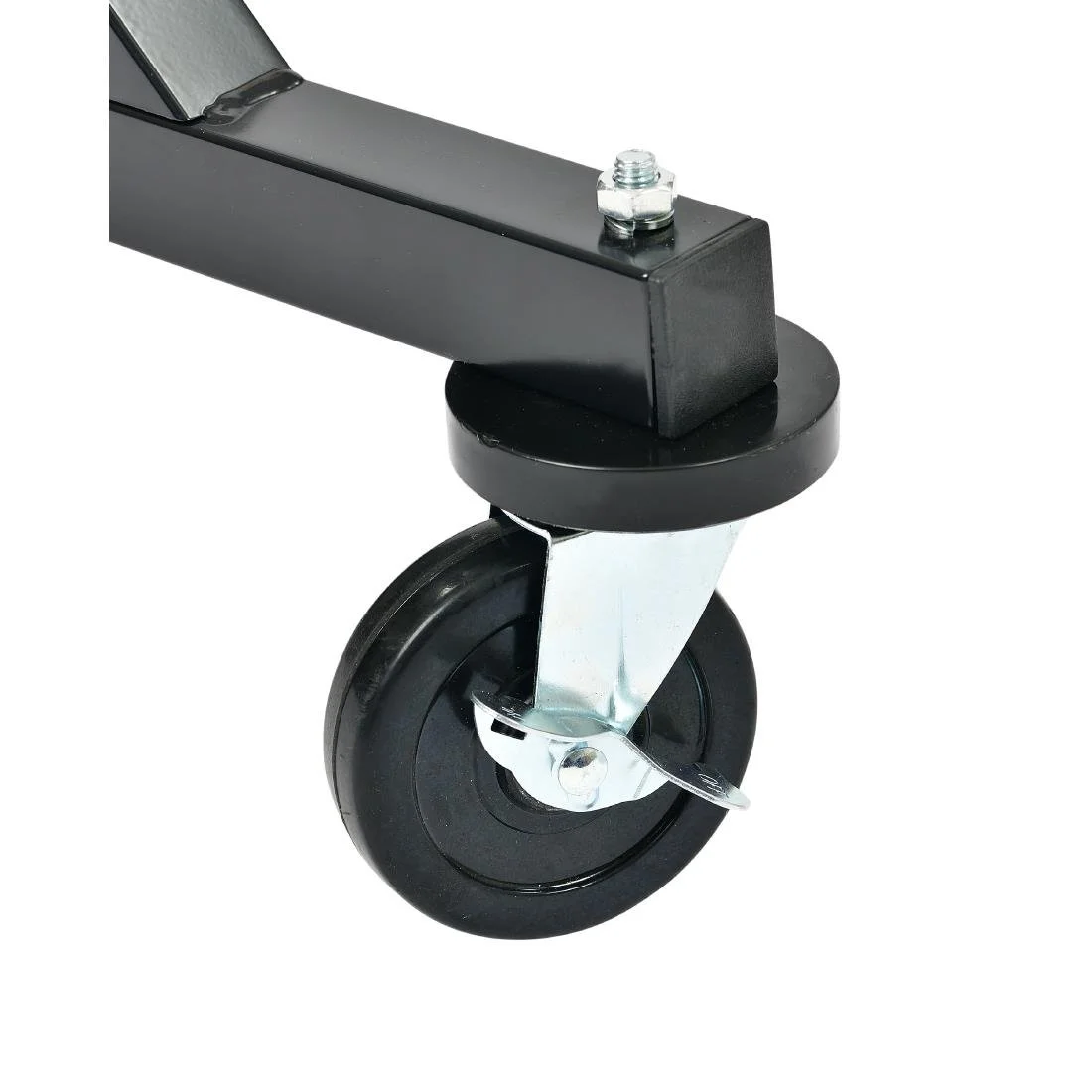 Black and Chrome Garment Rail - Image 2