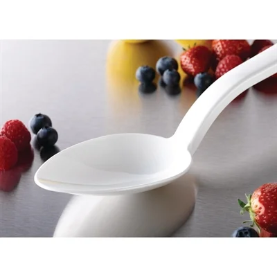 Matfer Bourgeat Exoglass Serving Spoon White 13" - Image 1