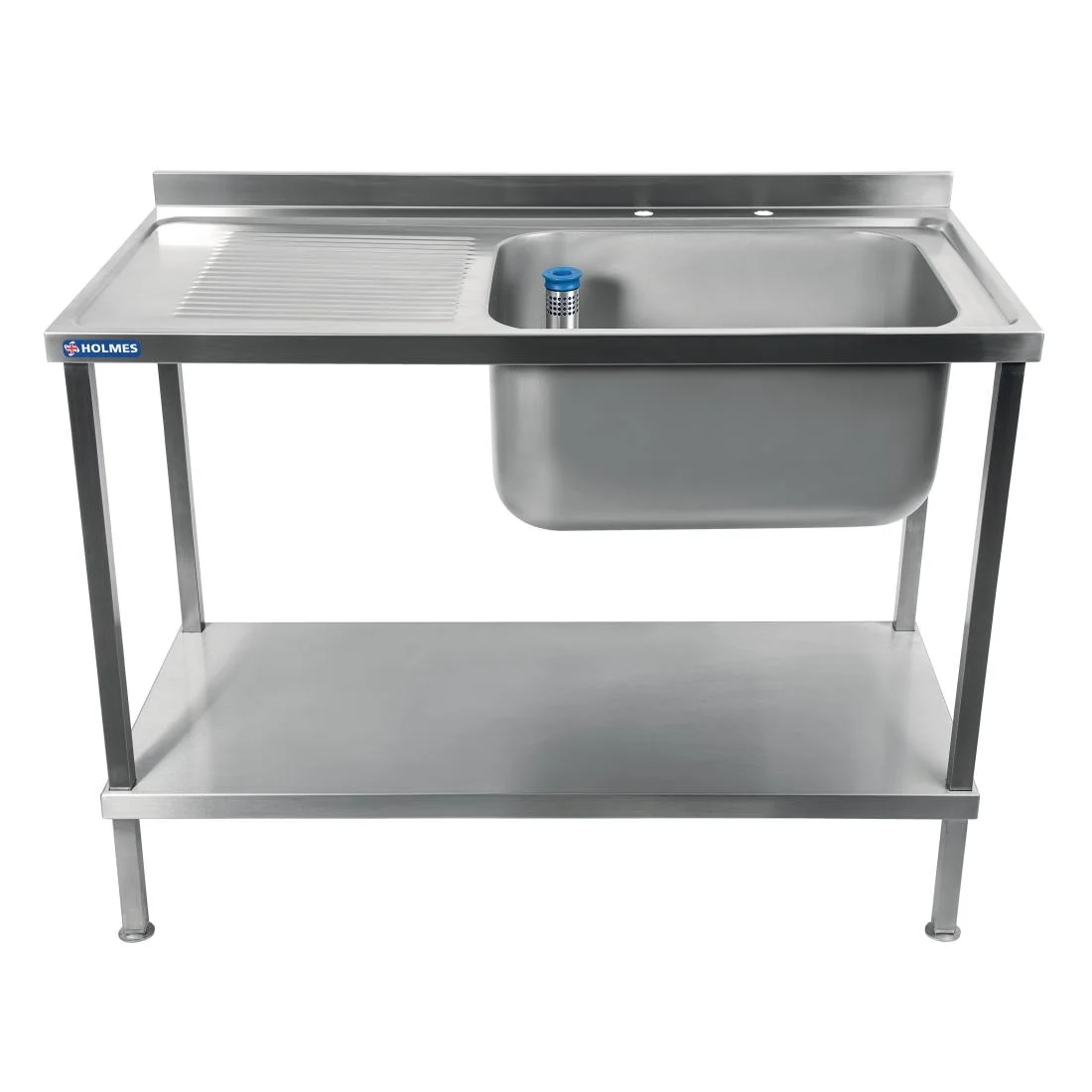 Holmes Fully Assembled Stainless Steel Sink Left Hand Drainer 1500mm