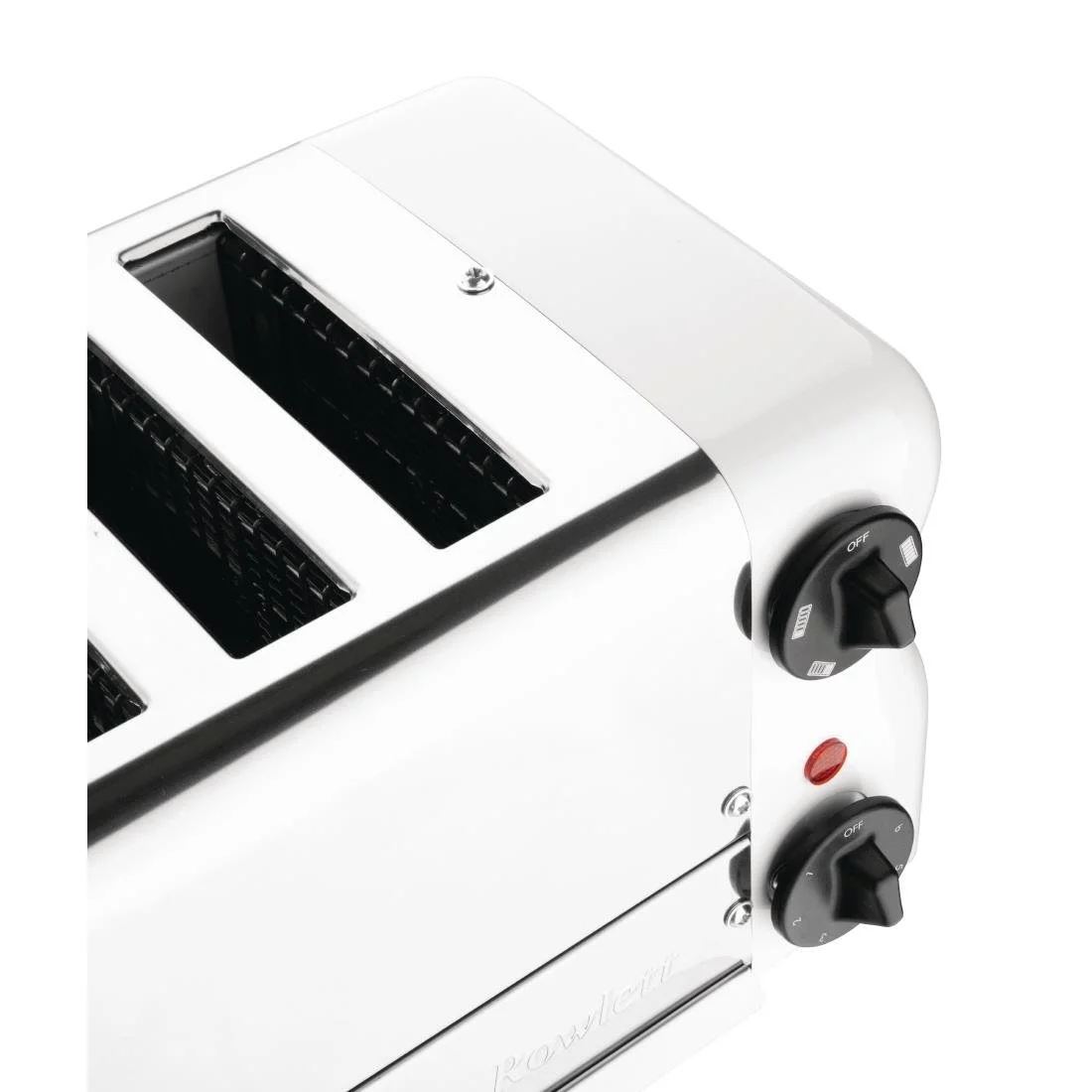 Rowlett Esprit Toaster White 6 Slot w/2x Additional Elements & Sandwich Cage - Image 8