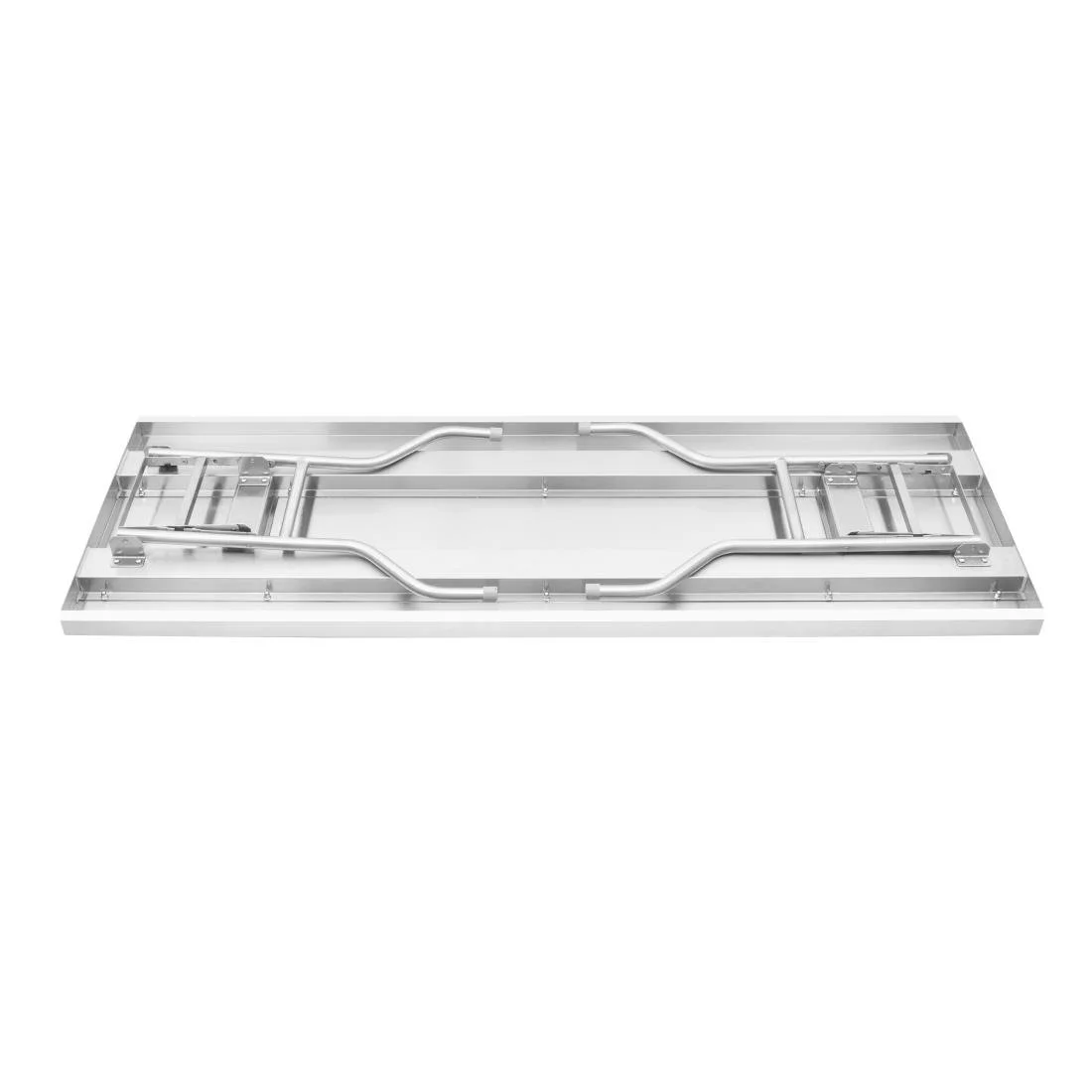 Vogue Stainless Steel Folding Work Table - Image 2
