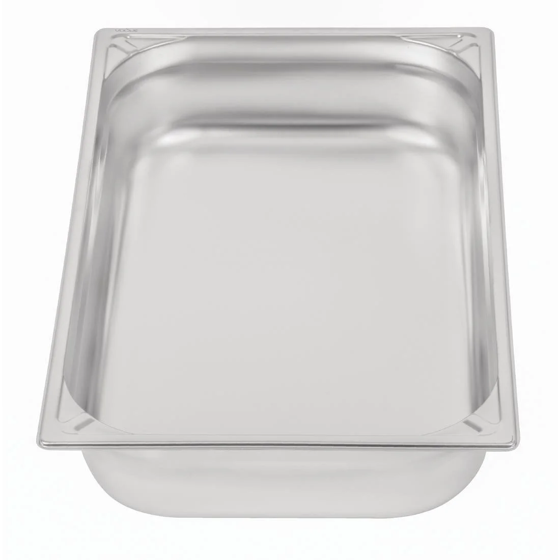 Vogue Heavy Duty Stainless Steel 1/1 Gastronorm Tray 100mm - Image 3