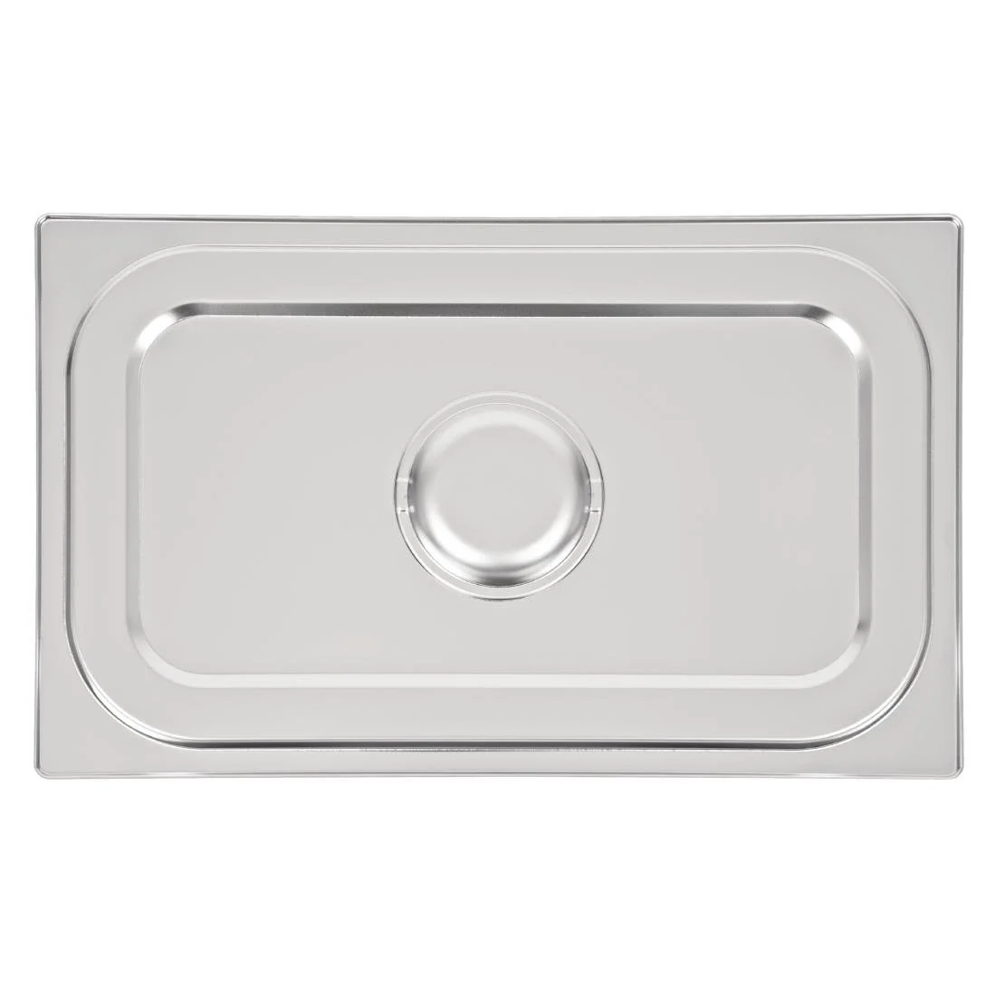 Vogue Heavy Duty Stainless Steel Gastronorm Tray Lid - Image 6