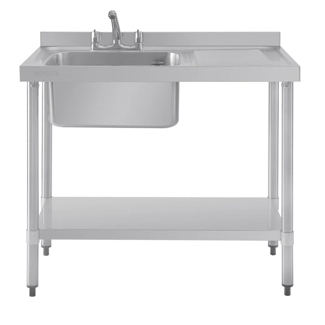 Vogue Single Sink Right Hand Drainer - Image 2