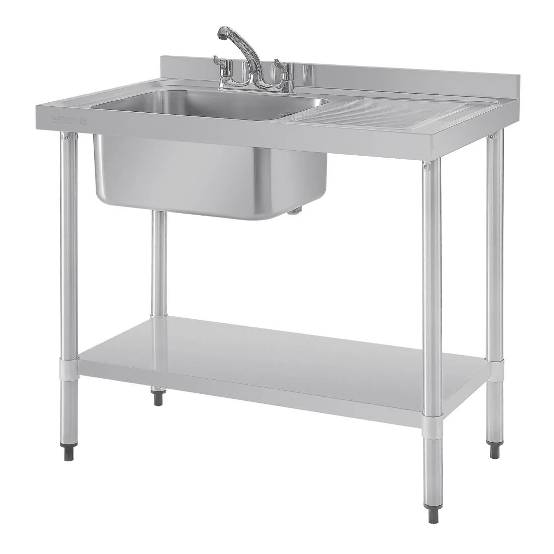 Vogue Single Sink Right Hand Drainer - Image 3