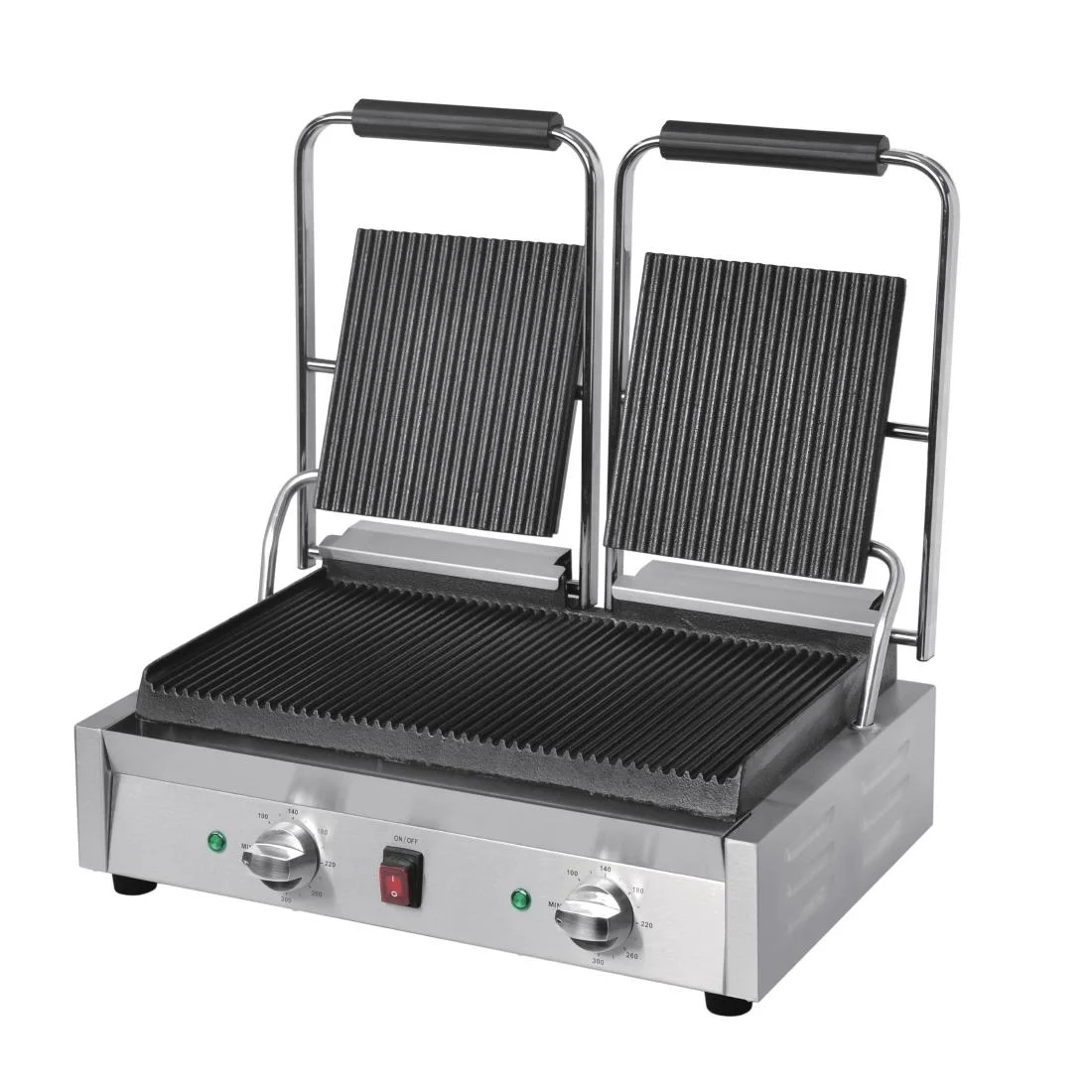 Buffalo Bistro Double Ribbed Contact Grill - Image 10