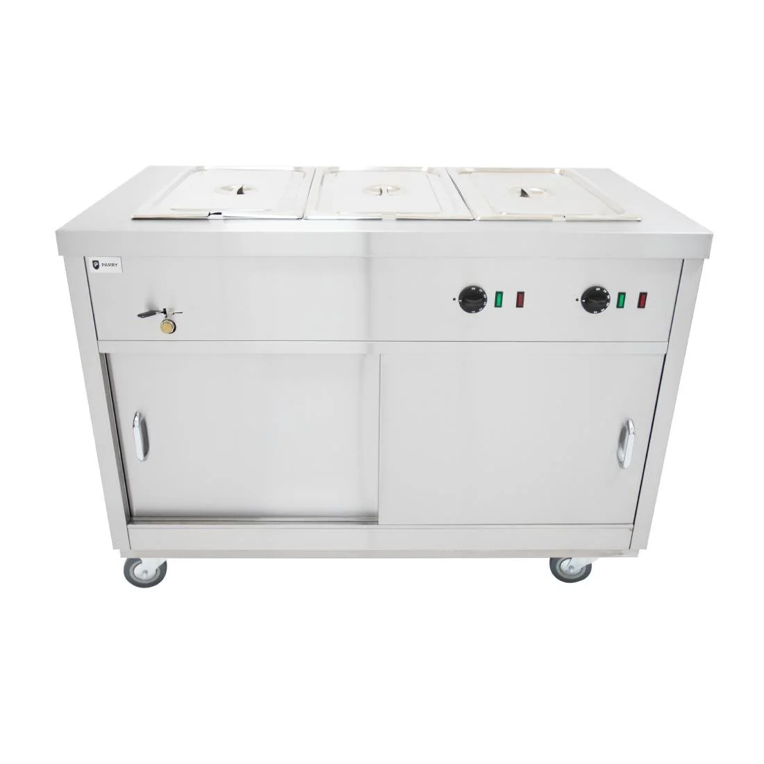 Parry Bain Marie Topped Mobile Hot Cupboard HOTBM - Image 5
