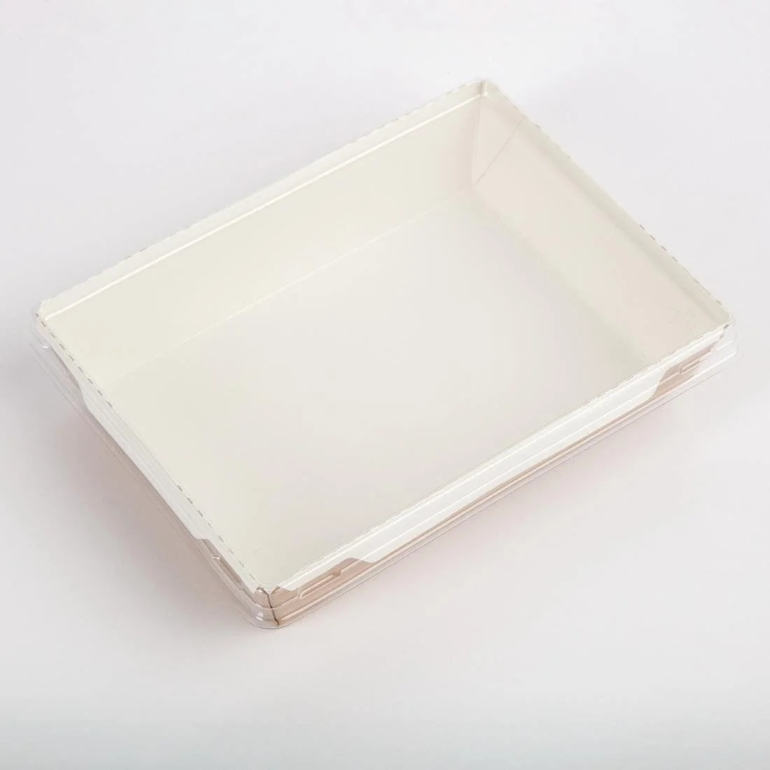 Colpac Fuzione Recyclable Paperboard Food Trays With Lid 1000ml / 35oz - Image 4