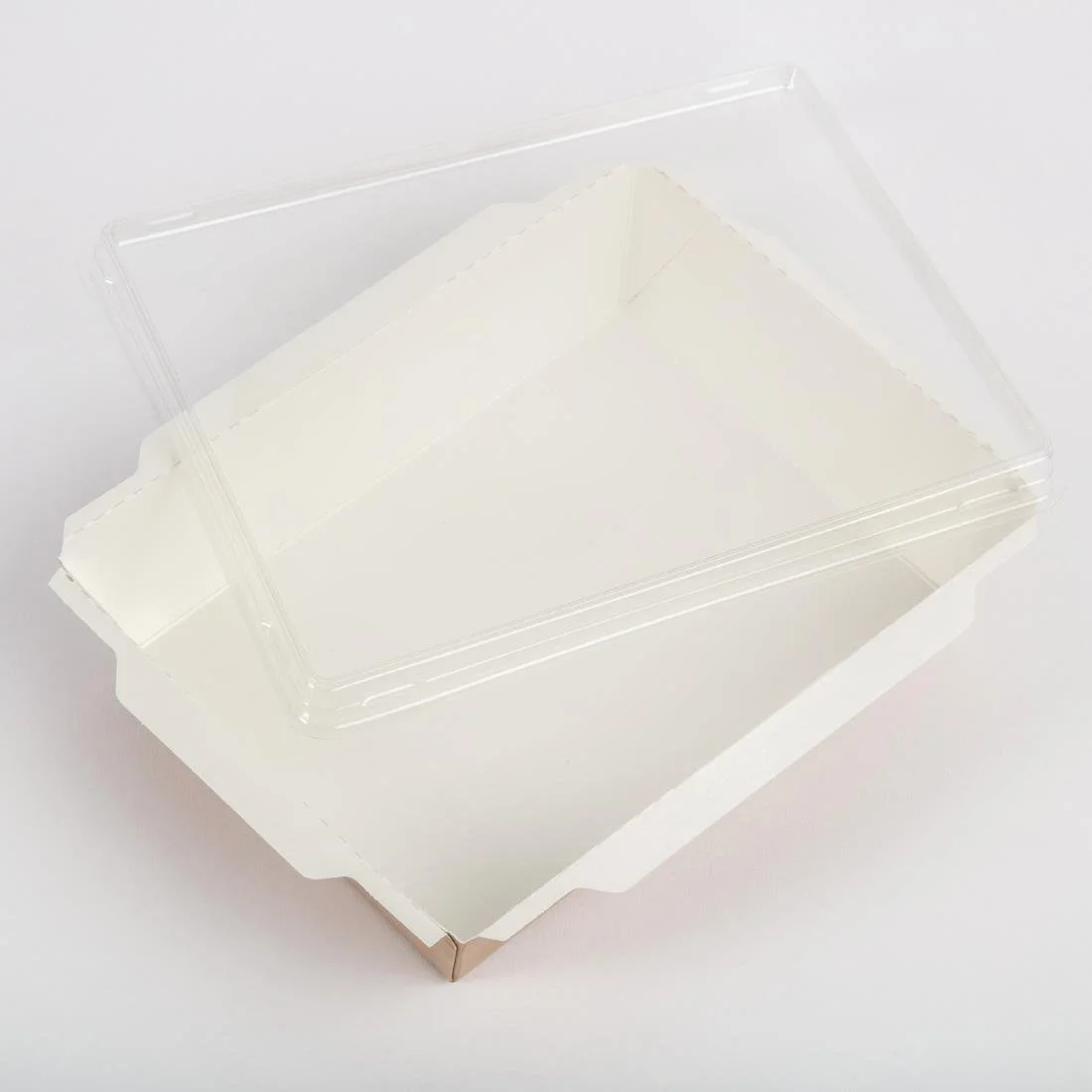 Colpac Fuzione Recyclable Paperboard Food Trays With Lid 1000ml / 35oz - Image 5