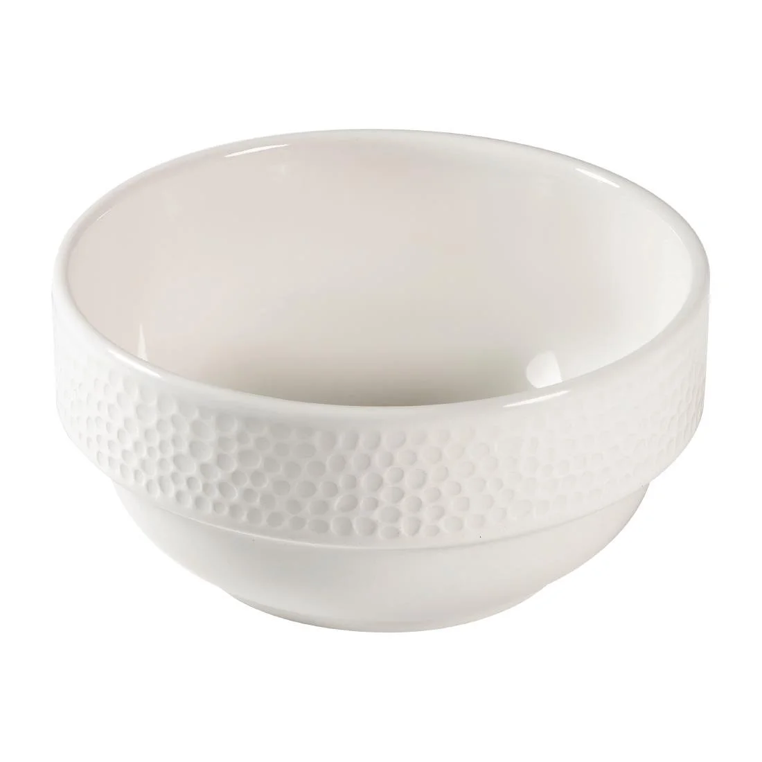 Churchill Isla Consomme Bowls White 12½oz 115mm (6 Pack) - Image 1