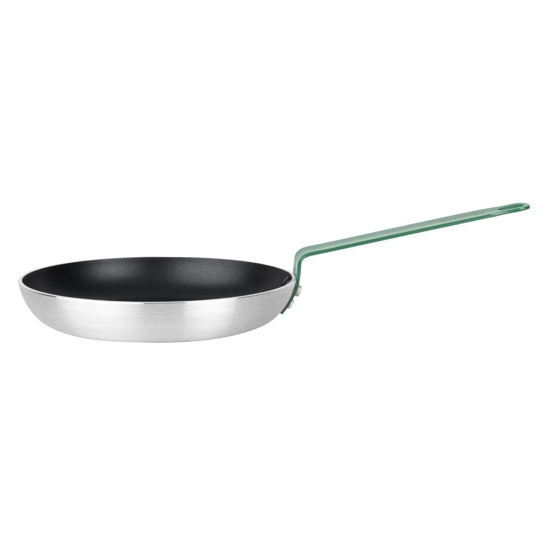 Hygiplas Aluminium Non-stick Teflon Platinum Plus Frying Pan Green 28cm - Image 2