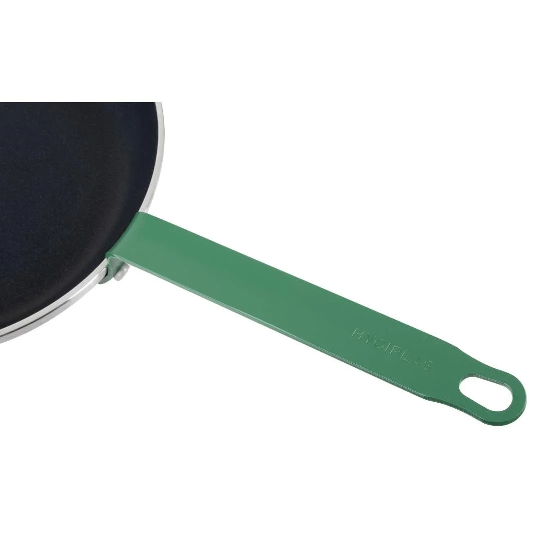 Hygiplas Aluminium Non-stick Teflon Platinum Plus Frying Pan Green 28cm - Image 4