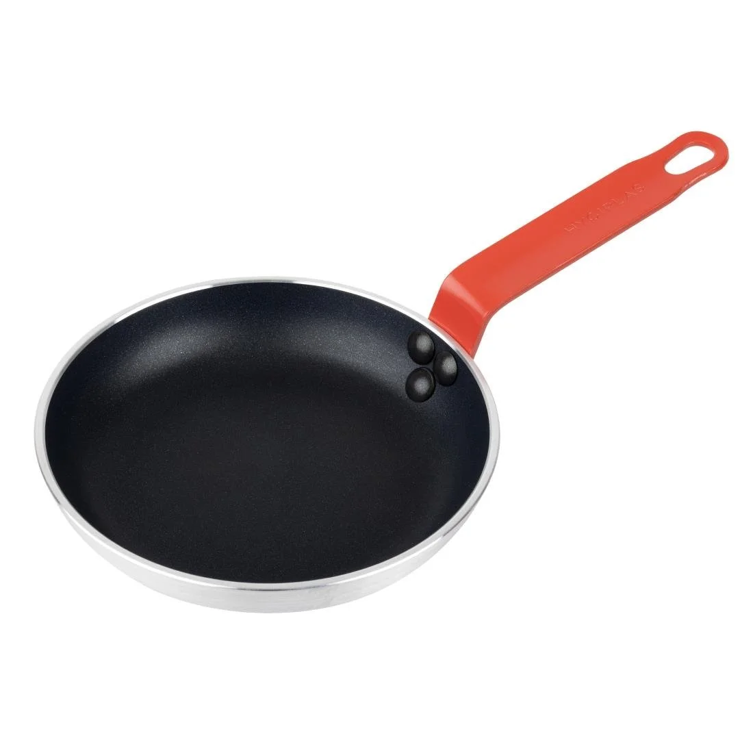 Hygiplas Aluminium Non-stick Teflon Platinum Plus Frying Pan Red 20cm - Image 1