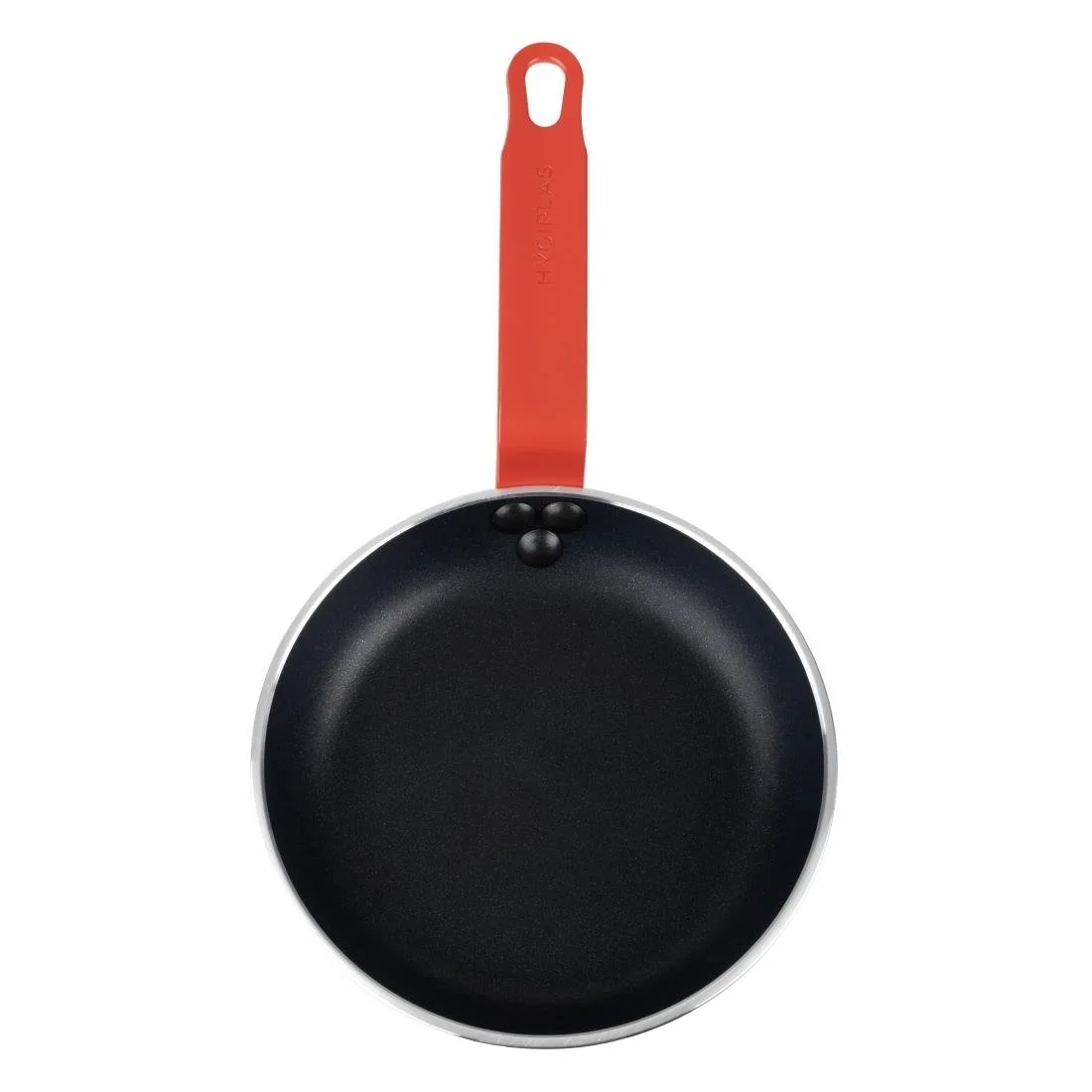 Hygiplas Aluminium Non-stick Teflon Platinum Plus Frying Pan Red 20cm - Image 3
