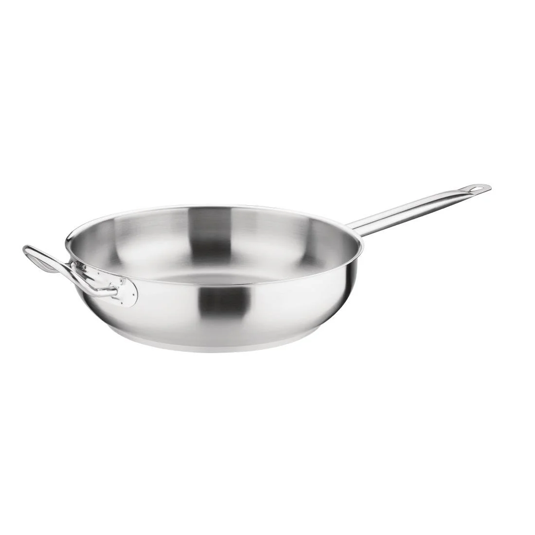 Vogue Stainless Steel Sauté Pan 30cm - Image 1