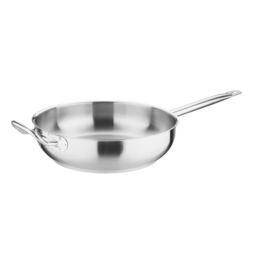 Vogue Stainless Steel Sauté Pan 30cm - Image 2