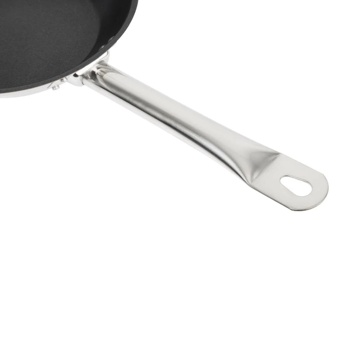Vogue Stainless Steel Non-Stick Teflon Platinum Plus Frying Pan 20cm - Image 6