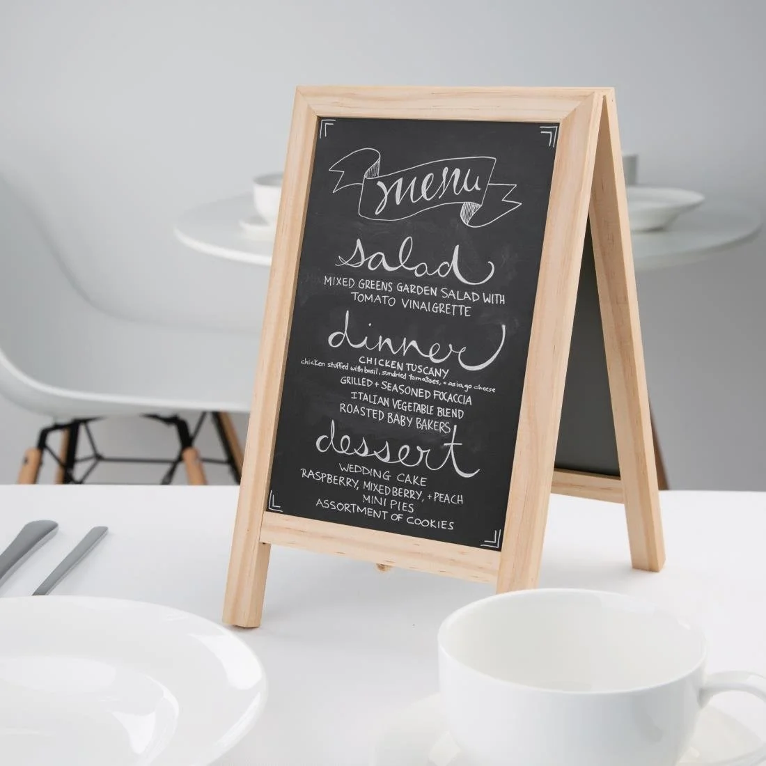 Olympia Mini Folding Menu Board 250(H) x 150(W)mm - Image 5
