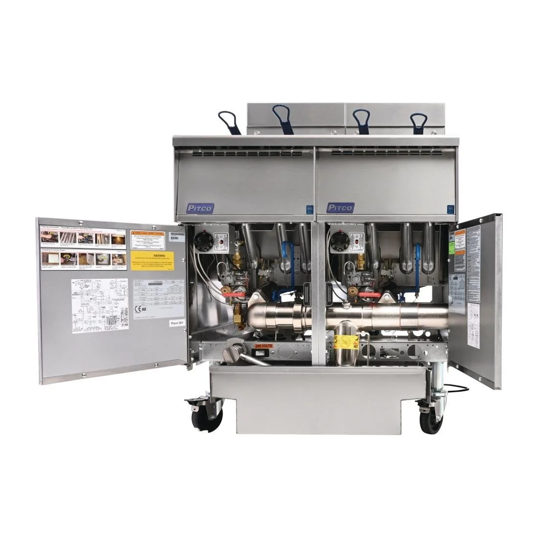 Pitco Solstice Free Standing Gas Fryer SG14RS/FD-FF - Image 2