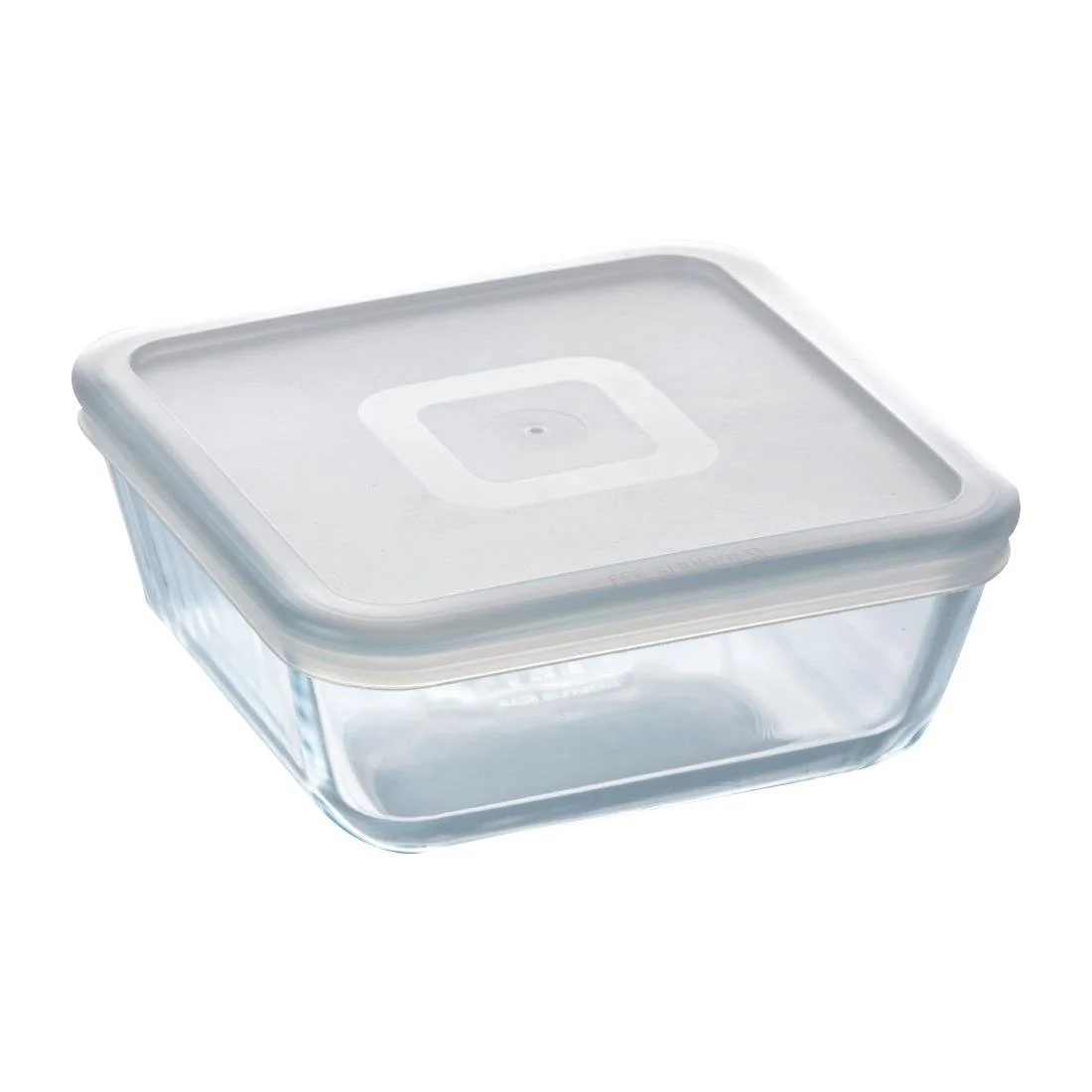 Pyrex Cook & Freeze Square Dish with Lid 850ml - Image 1