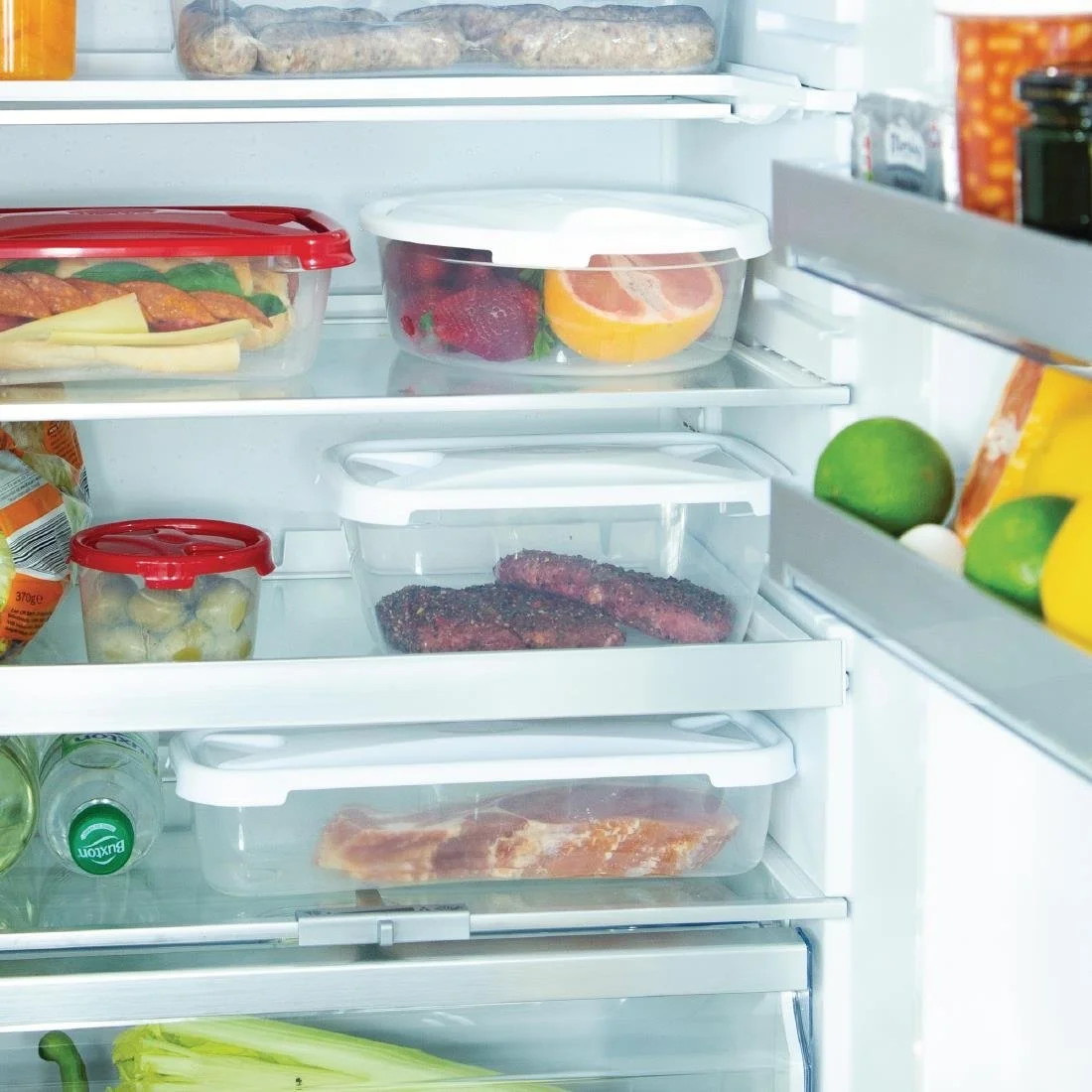 Wham Cuisine Polypropylene Rectangular Food Storage Box Container 3.6ltr - Image 2