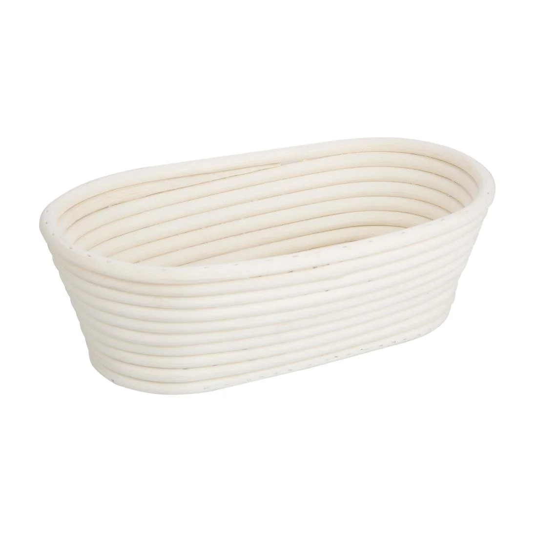 Vogue Rattan Proving Oval Basket 250x150x80mm - Image 1