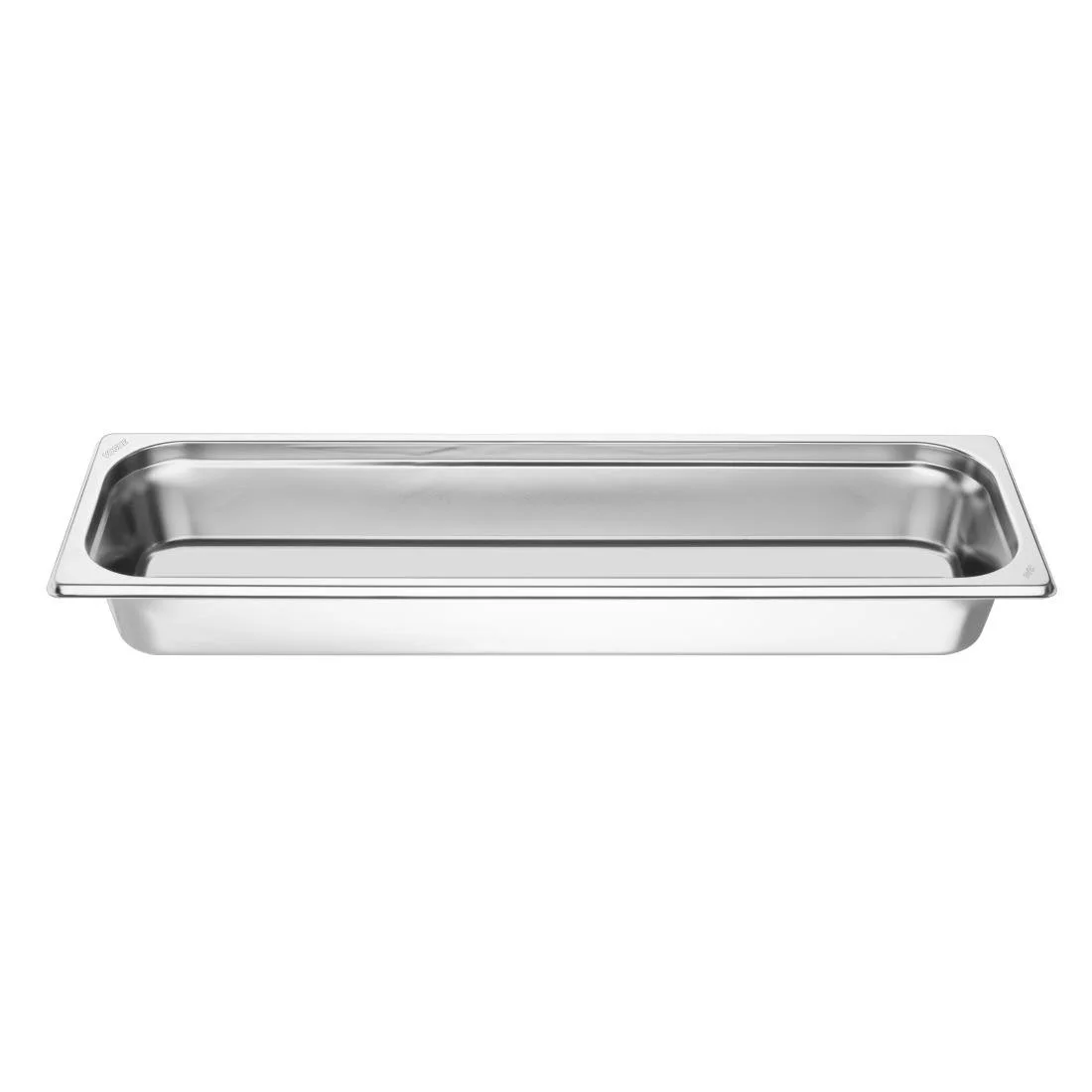 Vogue Stainless Steel Gastronorm 2/4 Tray 65mm - Image 1