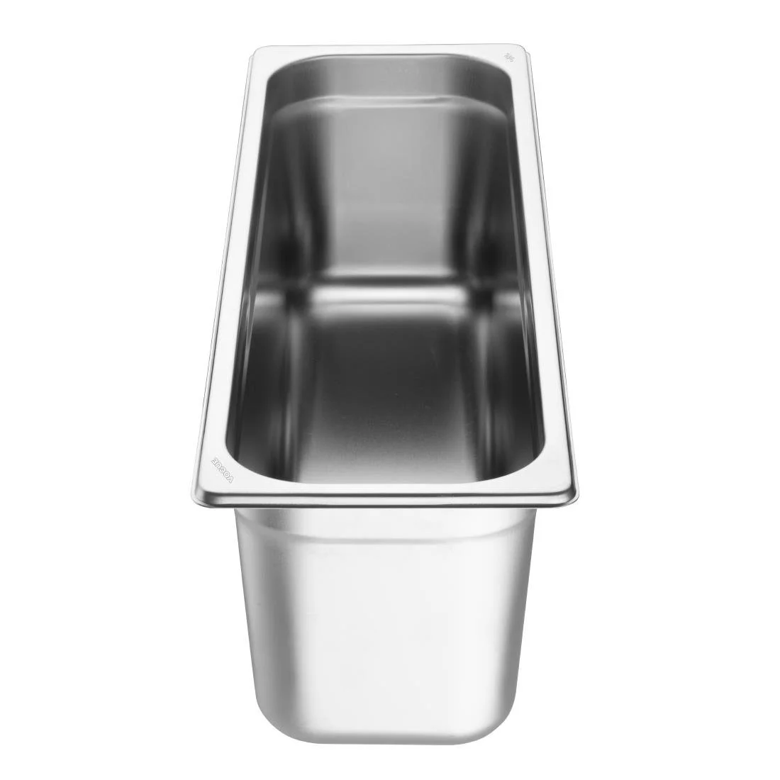 Vogue Stainless Steel Gastronorm 2/4 Tray 150mm - Image 3