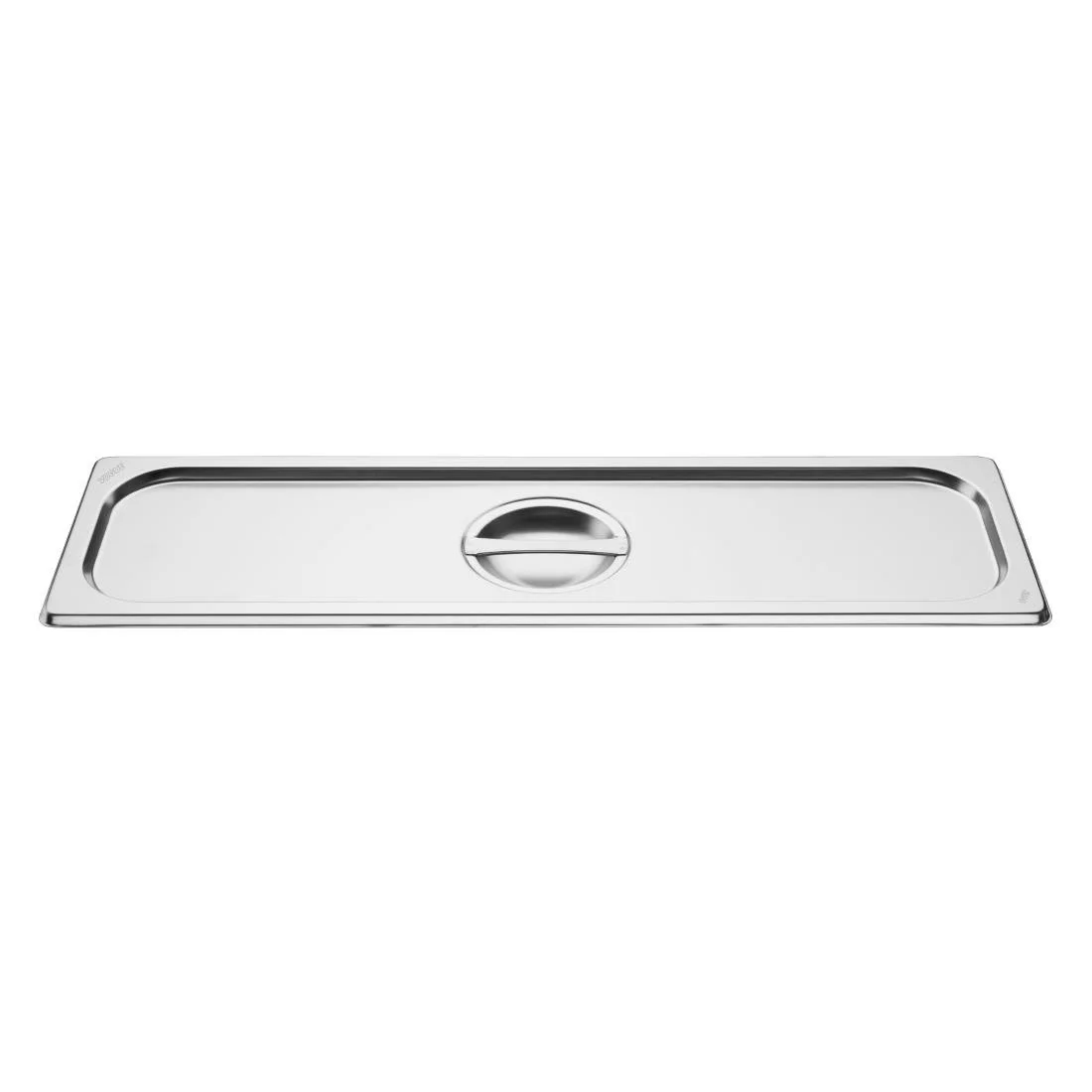 Vogue Stainless Steel Gastronorm 2/4 Lid - Image 2