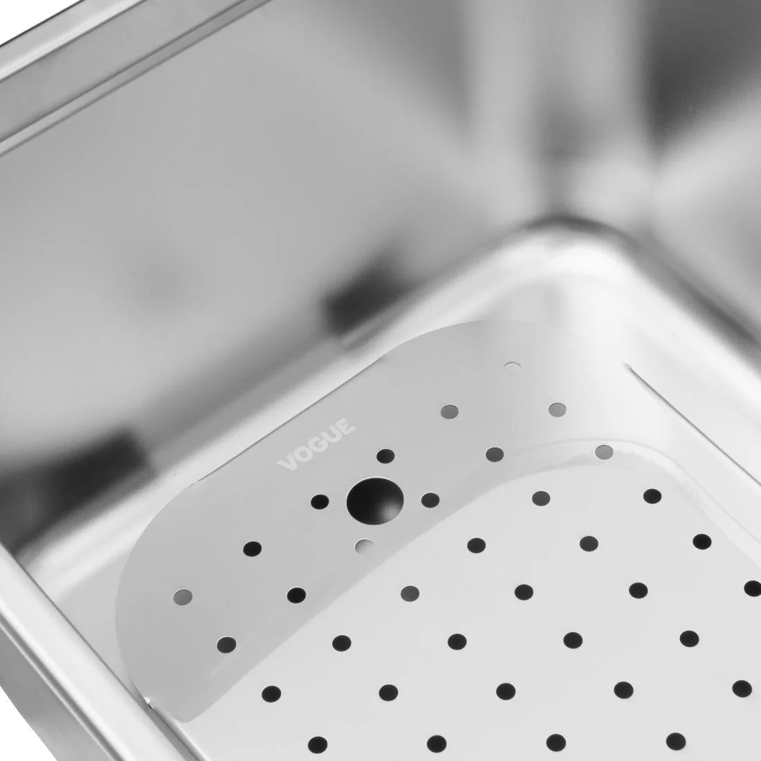 Vogue Stainless Steel GN Drainer Tray for GN 1/2 - Image 5