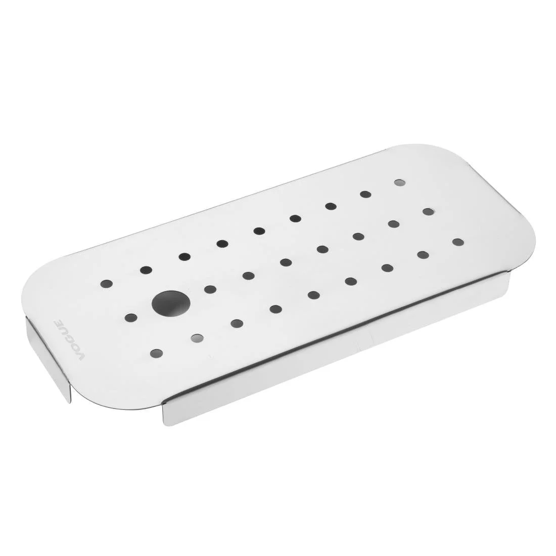 Vogue Stainless Steel GN Drainer Tray for GN 1/3 - Image 1