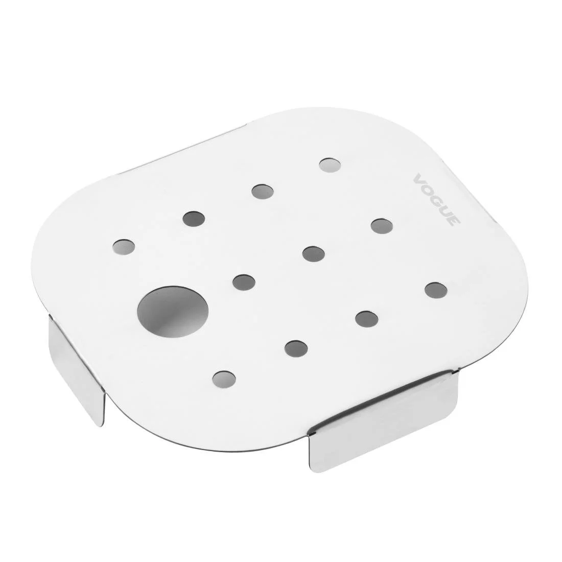 Vogue Stainless Steel GN Drainer Tray for GN 1/6 - Image 1