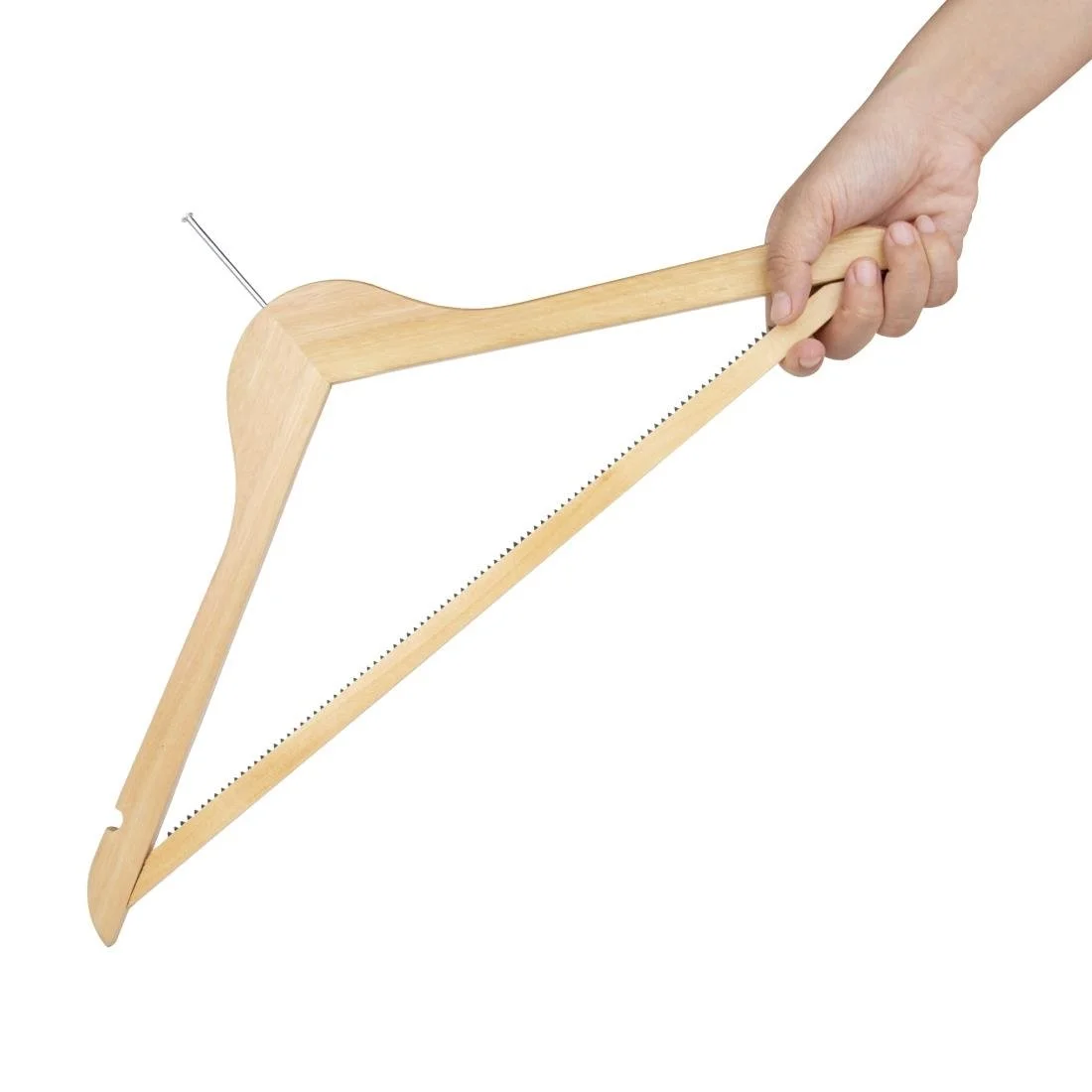 Bolero Wooden Security Hanger (10 Pack) - Image 4