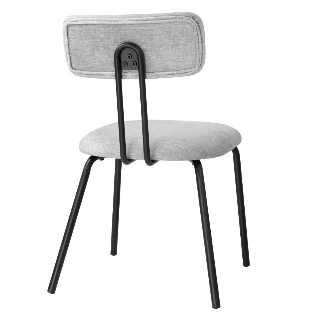 Bolero Fairfield Chairs Black and Grey Mix (2 Pack) - Image 3