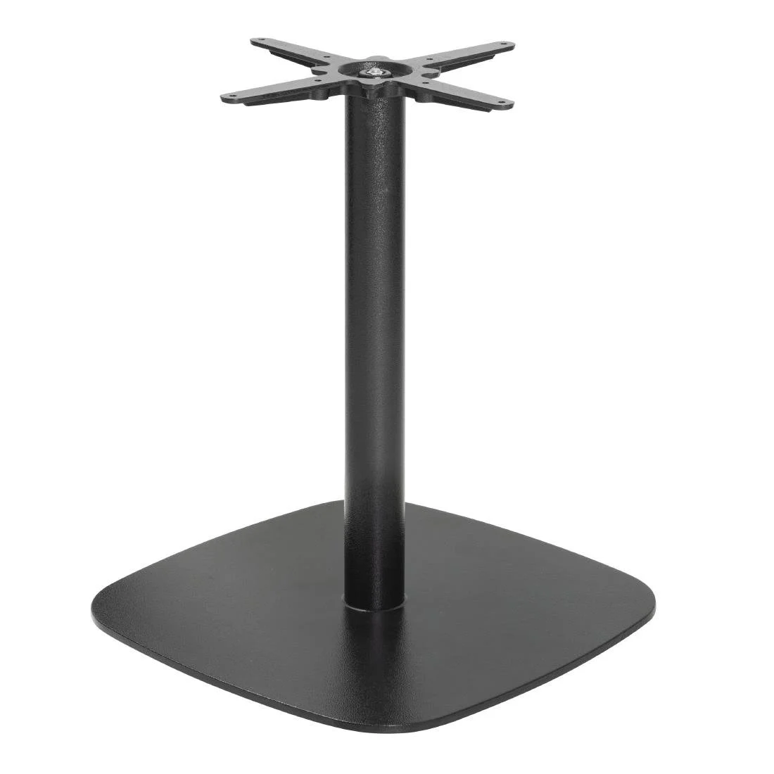 Bolero Black Cast Iron Table Base 720x600mm - Image 1