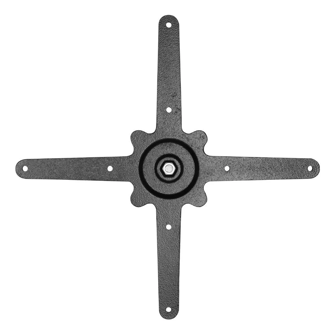 Bolero Black Cast Iron Table Base 720x600mm - Image 4