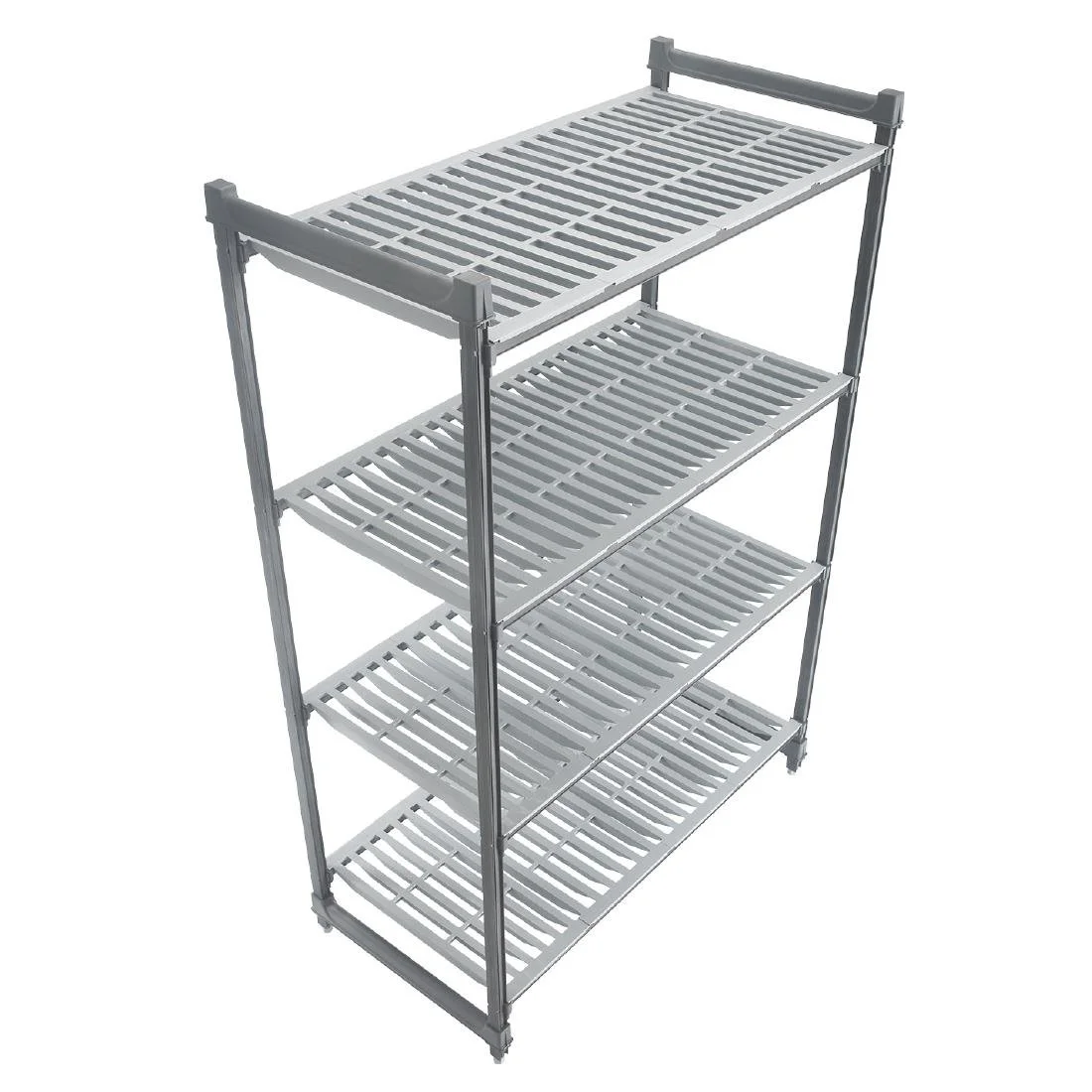 Cambro Camshelving Basics Plus 4 Tier Shelving Starter Unit 1830 x 765 x 540mm - Image 2